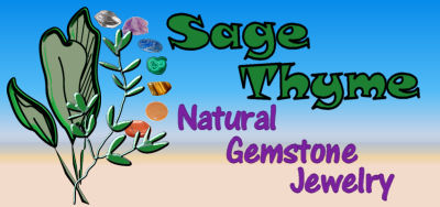 Sage-Thyme Natural Gemstone Jewelry